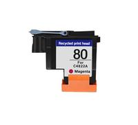 TBXwsofl Printhead C4820A C4821A C4822A C4823A Compatible avec 80 80 Tête d'impression Compatible avec DesignJet 1050 1055 1055 Imprimante(C4822A M 1PC)