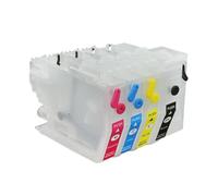 TBXwsofl Refipillable Vide LC402 CARTRILLE À L'ENK LC402XL avec Puce jetable Compatible avec MFC-J5340DW J6740DW J6540DW J6940DW J6955DW Imprimer MODÈLES