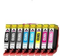 TBXwsofl Remplacement CLI65 CARTRIDE À L'ENK 8 Couleur avec Chip Version Compatible avec Pro 200 IMPRIDER 8 Color RENDE CLI 65