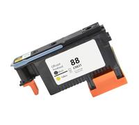TBXwsofl Tête d'impression Compatible Compatible avec 88 C9381A C9382A Travaille avec OfficeJet Pro K5400 K550 K8600 L7480 L7550 L7580 L7590 L7650(88 Printhead BK-Y)
