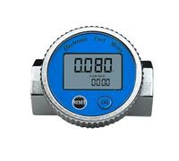 TBZOQAID Débitmètre Compteurs de liquides électroniques numériques(1" Stainless Steel)