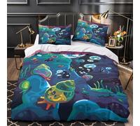 TBZXEEWOE Billets de Dollars américains Parure de Lit Microfibre Hypoallergique 3D Imprimée Léger Housse de Couette Super Douce Fermeture Éclair Respirante for Garçons Adolescents Double（200x200cm）