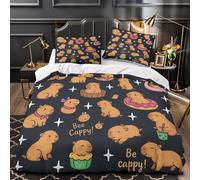 TBZXEEWOE Cancer Housse de Couette Imprimé en 3D Microfibre Hypoallergique Léger Astrologie Parure de Lit Fermeture Éclair Super Douce Confortable for Garçon Double（200x200cm）