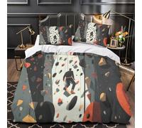 TBZXEEWOE Clarinette Instrument de Musique Housse de Couette 3D Effet Microfibre Hypoallergique Léger Coloré Parure de Lit Fermeture Éclair Douce Confortable for Filles Ado Super King（260x220cm）