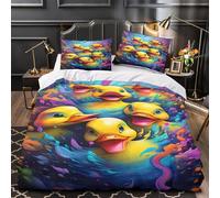 TBZXEEWOE Photo d'identité judiciaire d'un Chien drôle Housse de Couette Microfibre Hypoallergique 3D Imprimée Confortable Parure de Lit Résistante Léger for Adultes Enfants Double（200x200cm）