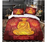 TBZXEEWOE Résumé botanique Housse de Couette 3D Effet Microfibre Hypoallergique Super Douce Minimaliste Moderne Parure de Lit Fermeture Éclair Douce Confortable for Enfant King（220x240cm）