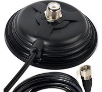 TC-110M CB/VHF/UHF/HF Support d'aimant pour antenne Radio Amateur SO-239 Type de Connexion W/5 m Câble coaxial RG58 Fiche PL-259