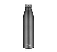 TC Bottle Bouteille isotherme, 0,75 l, en acier inoxydable, entièrement étanche, pour l'école, le bureau, gris pierre, 12 h au chaud/24 h au froid, pour l'école, le bureau, convient pour boire