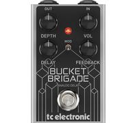 TC Electronic BUCKET BRIGADE ANALOG DELAY Pedal de delay BBD analog with time delay de 600600 ms, warm repeats, optional modulation and depth control.