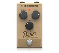 TC Electronic DRIP SPRING REVERB Pédale de Reverb à Ressort Vintage avec Commandes Dwell, Mix et Tone pour Son Réverb Étincelant