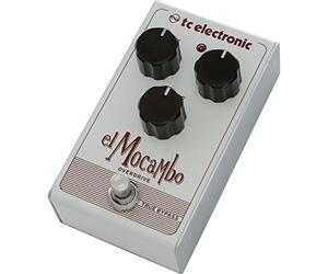 TC Electronic EL CAMBO OVERDRIVE Pédale d’Overdrive à Lampe Classique avec Interface Intuitive 3 Potentiomètres pour une Sonorité Blues Rock