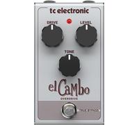 TC Electronic EL CAMBO OVERDRIVE Pédale de surmultiplication classique avec interface intuitive de 3 réglages pour les sons les plus importants du blues rock