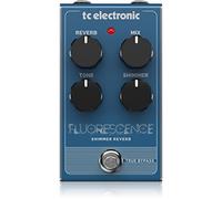 TC Electronic FLUORESCENCE SHIMMER REVERB Pédale d'effets de Reverb Étincelante avec Interface de Commande Intuitive à 4 Potentiomètres pour des sons de Reverb Modernes et Éthérés