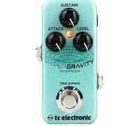 TC Electronic HYPERGRAVITY MINI COMPRESSOR Compression multibande de dernière génération avec algorithme de dynamique multibande MD3 advanced pour des sons professionnellement élaborés.
