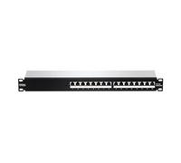 TC-P16C6AS - Tableau de connexions - montable sur rack - CAT 6a - STP - RJ-45 X 16 - 1U