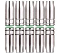 TC TECHNIC 10x Buse à gaz universelle pour Torches de soudage MIG/MAG MB-25 MB25