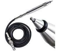 TC TECHNIC AT-3190P Outil de Gravure Pneumatique pour le Marquage des Equipements Forme Ergonomique Régulation de Rotation Raccord Rapide & Tuyau Inclus 13.00 bpm Tuyau 1.5 mm Raccord 1/8"