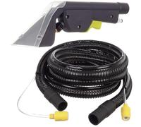 TC TECHNIC - Buse de Rembourrage - Tuyau d'Aspiration et de Pulvérisation - Kit d'ensemble - Compatible avec Karcher Puzzi - Conçu pour Nettoyage - Diamètre DN 32 mm - 2,5 m