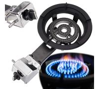 TC Technic Cuisinière à gaz en bouteille 8,5 kW BRÛLEUR EN FONTE avec ALLUMAGE PIÉZO