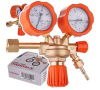 TC TECHNIC Réducteur de pression propane avec manomètre, 0-4 bar, 4 m³/h, raccord 21,8 x 1/14 LH