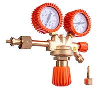 TC TECHNIC Réducteur pression Régulateur pour gaz Propane Butane LPG avec Deux Manomètres