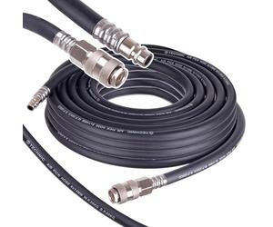 TC TECHNIC Tuyau à Air Comprimé 20BAR 8mm Tuyau en Flexible Compresseur D'Air 10m