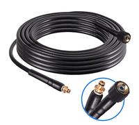 TC TECHNIC Tuyau d'Extension pour Nettoyeur Haute Pression - Tuyau de Rechange de 15 m - Ancien Modèle Adaptateur M22x10 mm - 200 Bar - Accessoires pour Karcher K2 K3 K4 K5 K6 K7 Home Series