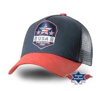 TC USA blue Casquette Stars and Stripes western country unisexe