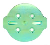 TC4 Ti Adaptateur de montage en alliage pour ordinateur de vélo Bryton S810 S550 S650 pour support d'intégration fonctionnelle (vert)