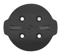 TC4 Ti Adaptateur de support d'ordinateur de vélo en alliage conçu pour Bryton S810 S550 pour appareils de navigation S650 pour améliorer la sécurité de conduite (noir)