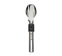 Esbit Titanbesteck, 3-teilig, Ultraleicht Set de Couverts Mixte, Gris, Taille Unique