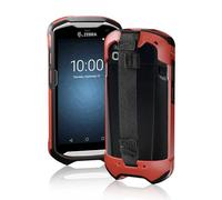 TC51 TC52 TC56 TC57 TC510K Étui avec dragonne - Protection et Ergonomique pour lecteurs de Codes-Barres Zebra SG-TC5X-EXO1-01 SG-TC5X-EXONHS-01 (Rouge)