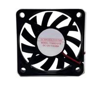 TC60D101B 60MM DC12V 0.09A 2-Wire Cooling Fan for Electronics and DIY Projects