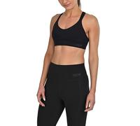 TCA Brassiere Sport Femme - sous-vêtements de Sport avec Coussinnets Amovibles - Brassière sans Armature avec Dos Nageur sans Couture et Bretelles Ajustables - Soutien Gorge Brassiere Femme - Noir, L