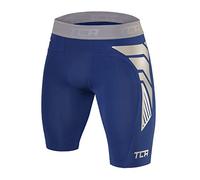 TCA Carbon Force Short Thermique Couche de Base de Compression pour Homme - Bleu, XL