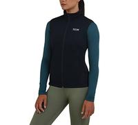 TCA Coupe-Vent de Course et Vélo Très Léger pour Femme avec Poches Zippées - Bleu Nuit, S