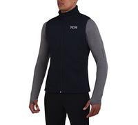 TCA Coupe-Vent de Course et Vélo Très Léger pour Homme avec Poches Zippées - Bleu Nuit, XL
