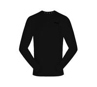 TCA Element T-Shirt de Sport & Running Manches Longues Col Haut Tee-Shirt pour Garcon - Noir, 12-14 Ans