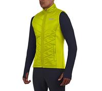 TCA Excel Runner Doudoune de Course à Pied Légère Thermique Gilet Sans Manche Bodywarmer avec Poches Zippées pour Homme - Vert Clair, XL
