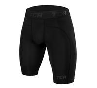 TCA Homme Pro Performance Collant de Compression Short pour Course - Black