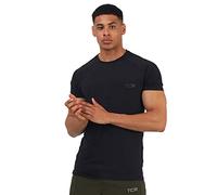 TCA Homme Stamina T-Shirt de Course léger à Manches Courtes avec Poche zippée - Anthracite, S