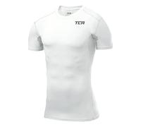 TCA HyperFusion sous T-Shirt Manches Courtes Couche de Base de Compression pour Homme - Blanc, S