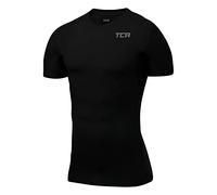 TCA HyperFusion sous T-Shirt Manches Courtes Couche de Base de Compression pour Homme - Noir, XL