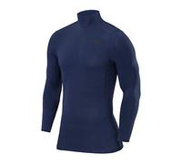 TCA Pro Performance T-Shirt de Compression Couche de Base Manches Longues pour Le Sport Tee-Shirt Thermique Homme - Bleu, L
