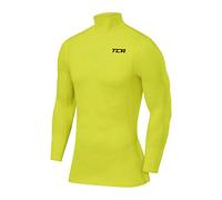 TCA Pro Performance T-Shirt de Compression Couche de Base Manches Longues pour Le Sport Tee-Shirt Thermique Homme - Vert Clair, M