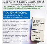 Tca Pure Tca Peel Solution Pour Les Dommages Causés Par Le Soleil,Les Ridules Déforment Le Teint Irrégulier De La Peau,Le Fuchsia Agrandi - Type 5ml Tca 35