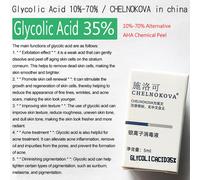 Tca Pure Tca Peel Solution Pour Les Dommages Causés Par Le Soleil,Les Ridules Déforment Le Teint Irrégulier De La Peau,Le Fuchsia Agrandi - Type 5ml Glycolic Acid 35