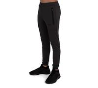 TCA Rapid Pantalon de Survêtement Fuselé Jogging Quickdry avec Poches Zippées pour Garcon - Gris, 12-14 Ans