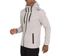 TCA Revolution Tech Sweat de Running à Capuche avec Poches Zippées pour Homme - Gris Clair, XL