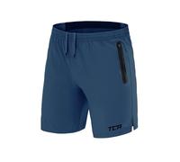 TCA Short de Sport ou de Running Léger Elite Tech pour Homme Short avec Poches Zippées - Bleu Clair, L